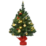 Kunstkuusk LED-tuledega, 60 cm, 73 oksa