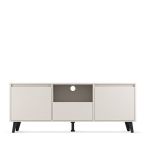 TV-alus Mebelbos Borg 2d1s, 139,8x38,9x55 cm, liivakarva, kaszmir