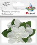 Kanga kaunistus Gardenia lilled 6tk - Titanum