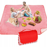 Suur piknikutekk, kokkupandav matt rannale, piknikule, k&auml;mpingule 200x200cm