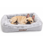 JOYELF ortopeediline koeravoodi L, memory foam, pestava kattega, 87 &times; 67 cm, hall, L