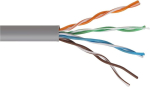 Maclean Keerdpaarikaabel UTP Cat 5e CCA MCTV-578, 50m, 4x2x0.5mm, LAN, hall, U/UTP, CCA, PVC