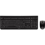Cherry klaviatuuri ja hiire komplekt JD-0800DE-2, USB, optiline hiir, 1200 dpi, 1.80 m, saksa QWERTZ, must, 3 nuppu, kerimisrull