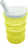 Pds Care kruus 21013, 200ml, &uuml;mmargune, pol&uuml;prop&uuml;leen, kollane, kaanega, n&otilde;udepesumasinas, mikrolaineahjus
