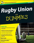 Rugby Union For Dummies 3e 3rd UK Edition