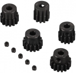 5 t&uuml;kki 11T 12T 13T 14T 15T M1 5mm v&otilde;lli hammasrataste mooduli hammasratas harjadeta mootorile 1:8 1/8 RC Monster / Buggy / Camion