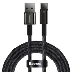 BASEUS USB-C - USB-KAABEL 100W S&Uuml;LEARVUTITE KIIREKS LAADIMISEKS 1M