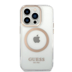 Arvake GUHMP14XHTRMD iPhone 14 Pro Max 6.7 kuld / kuldne v&auml;rv kaitse&uuml;mbris Metal Outline Magsafe