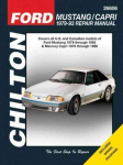 Ford Mustang 79-93 & Mercury Capri 79-86 (Chilton): 1979-93 2nd Revised edition