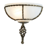 Seinavalgusti Elstead Lighting Pembroke PB-WU-BLK-GOLD