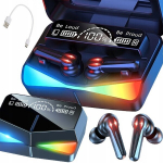 Juhtmeta k&otilde;rvaklapid RGB Bluetooth Powerbank funktsiooniga