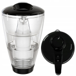 LED klaasist filtrikann 2 l must