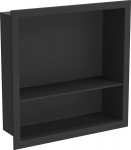 Mexen X-Wall-R s&uuml;vistatav seinariiul 2l, 30x30 cm, Black