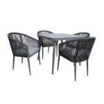 Aiam&ouml;&ouml;bli komplekt ECCO laud ja 4 tooli