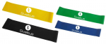 Treeningkummide komplekt SVELTUS AEROBIC LATEX BANDS, 4 tk