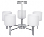 Rippvalgusti - Activejet - AJE-MIRA 5P - Valge - E27 - vajalik 5 lambipirni