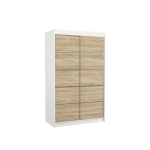 Kapp ADRK Furniture Benisso, valge/tamm