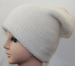 Naiste silmkoeline m&uuml;ts, valge, Universaalne