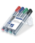 Markerite komplekt konverentsim&auml;rkmikele STAEDTLER Lumocolor 356, 4 v&auml;rvi., S