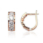 Kuldk&otilde;rvar&otilde;ngad teemantidega 14k kuld &ldquo;Werth&rdquo;