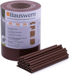 Muru&auml;&auml;rise komplekt BAUSWERN ECO, 35 x 0,19 m (450 g / m&sup2;) + 28 klambrit, pruun