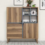 Kummut Kalune Design 845, 115 cm, pruun/sinine