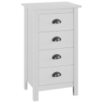 vidaXL puhvetkapp "Hill Range", valge, 46 x 35 x 80 cm, m&auml;nnipuit