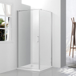 Du&scaron;inurk Vento Parma 90x90x195, klaas 6mm, kroom profiil, ilma aluseta