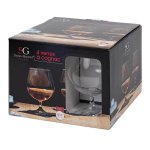 Konjakipokaal, 40 cl, 4 tk/pk