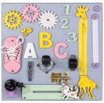 Puutetundlik tahvel 3Toysm, roosa, 30 x 30 cm