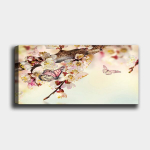 Reproduktsioon Liblikad ja lilled