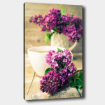 Reproduktsioon Teetass ja oliivioksad