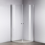 Du&scaron;ikabiin Vento Napoli 90 x 90 x 195, pool ringi, klaas 6 mm Easy Clean, ilma aluseta