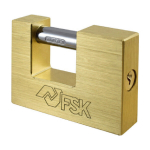 Turvaketid - FERRESTOCK - FSKCAN190 - Massiivne messing - Karastatud teras - 90 mm