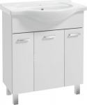 Alumine vannitoakapp valamuga Defra MEA D75 207-D-07503 + 1523, valge
