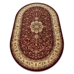 Vaip ROYAL ADR ovaalne disain 521 kastanpruun