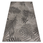 Sisal vaip SISAL FLOORLUX 20504 Lehed h&otilde;be / must džungel