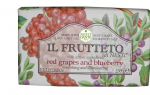 Naturaalne seep Nesti Dante Il Frutteto Red Grapes And Blueberry 250 g