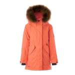 Huppa T&uuml;drukute talveparka VIVIAN 1, neon coral