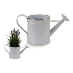 Decorative Watering Can Metall Valge (15,5 x 18 x 35 cm)