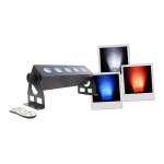 LED BAR valgusefekt BoomTone DJ Super Babybar Black
