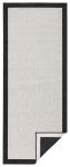 Vaip NORTHRUGS Twin Panama Black Cream, 120x170 cm