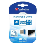 USB pulk "verbatim usb flash drive, usb 3.0, 32 gb, nano, store n stay, sinine, 98710, usb a
