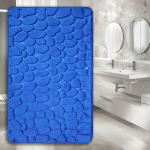 Vaip Memory foam Benedomo Deep blue, 60x100 cm