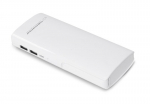 Akupank Kaasaskantav laadija 11000mAh Led, valge Esperanza