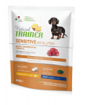 Kuivtoit koertele lambalihaga Natural Trainer Sensitive No Gluten v&auml;ikestele ja eriti v&auml;ikestele koerat&otilde;ugudele, 0,8 kg, Kuivtoit koertele lambalihaga Natural Trainer Sensitive No Gluten v&auml;ikestele ja eriti v&auml;ikestele koerat&otilde;ugudele, 0,8 kg
