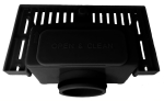 AQUA HEATING SIFOON MUST BLACK DU&Scaron;I &Auml;RAVOOLU LIINIGA KAHE HUULEGA TIHENDI JA REVISIOONIGA SIEVE