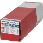 Fischer kruvide komplekt PowerFast II 8,0x220 TK TX TG blvz 50