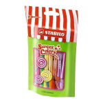 Pastapliiats Stabilo Lollipop Stabilo Pen 68, 15 v&auml;rvi