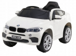 &Uuml;hekohaline elektriauto BMW X6M, valge, 8010253-2R